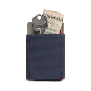 Nomatic Wallet - Navy - Leather Tab