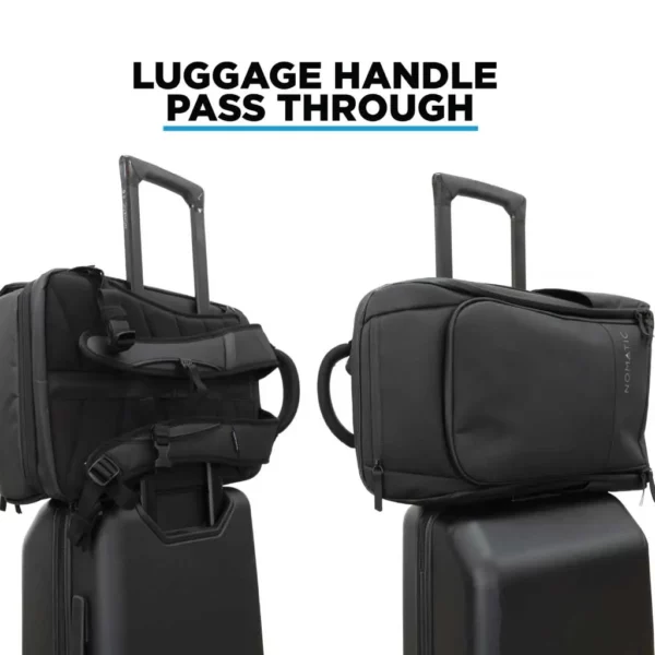 luggage handle pass through